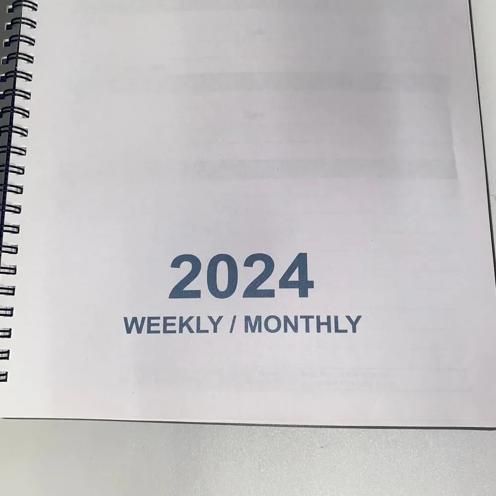 New Signature Series Set of 4 2024 Dated Weekly Monthly Planners